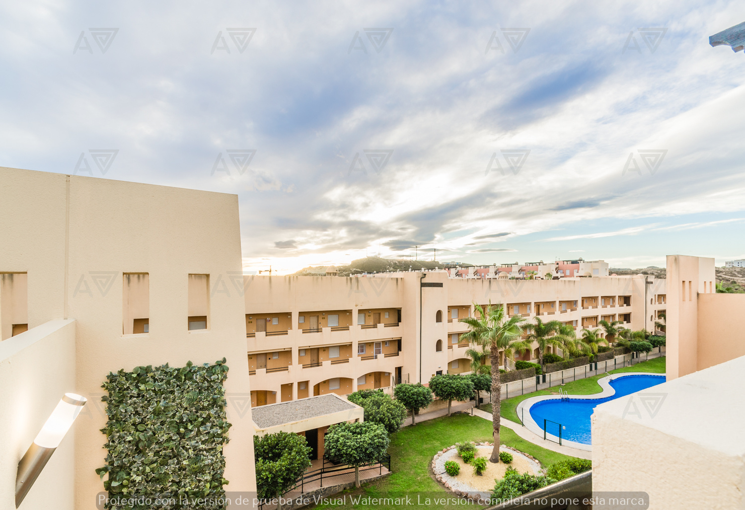 Vista del apartamento Duplex Paraíso Vera Playa